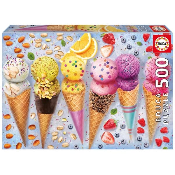 Educa Ice Cream Pussel 500 bitar multifärg