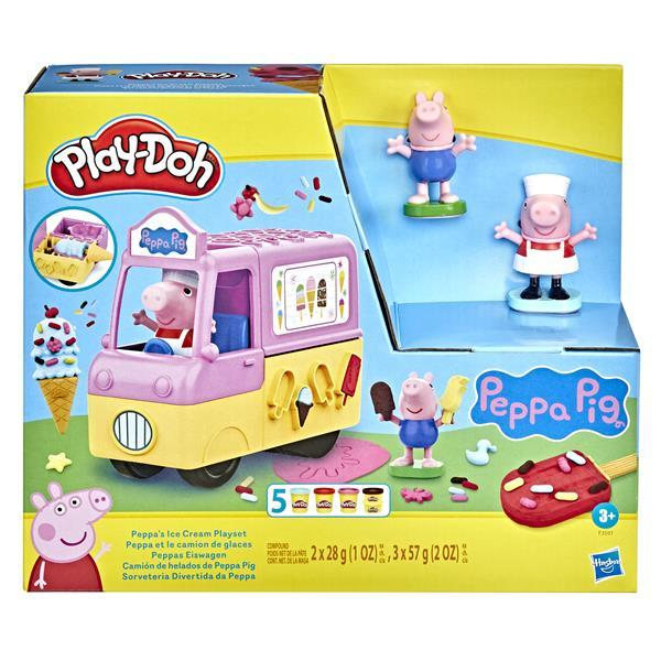 Play Doh Greta Gris Peppas Ice Cream Lekset multifärg