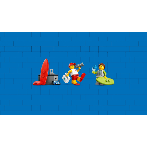 LEGO® City Strandräddning med livräddarbil 60453