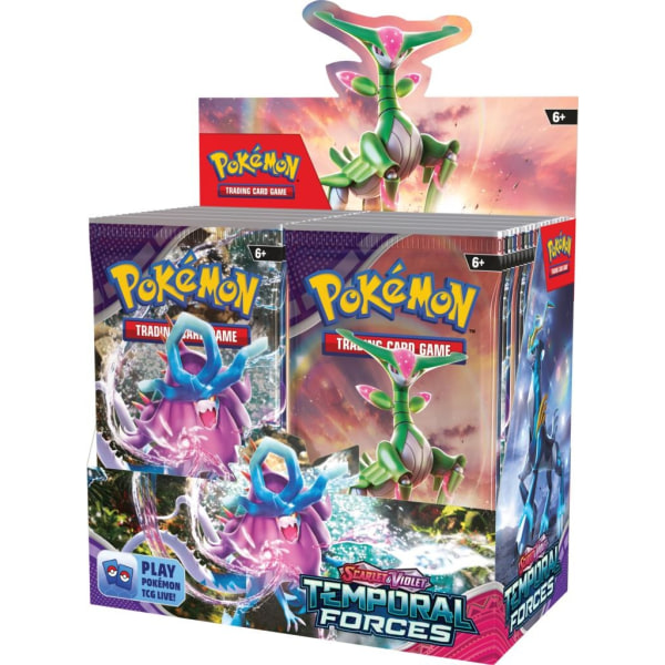 Pokemon Temporal Forces Booster Box multifärg