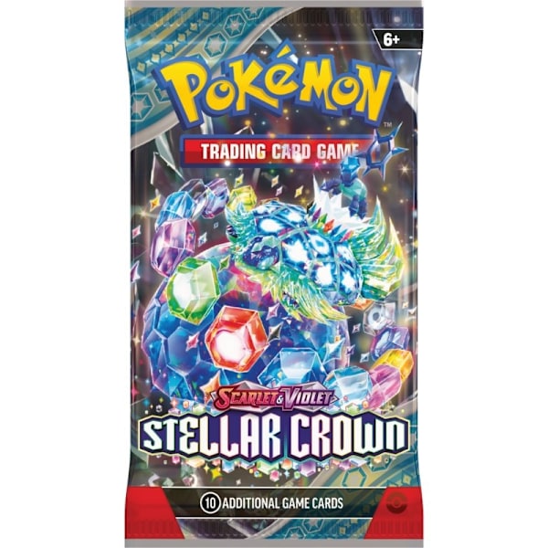 Pokemon Stellar Crown Booster multifärg