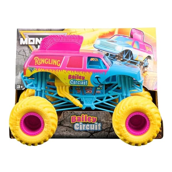 Monster Jam 1:24 Series 25 Ringling Bailey Circuit multifärg