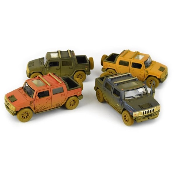 Hummer H2 SUT Bil med pullpack Gul Gul