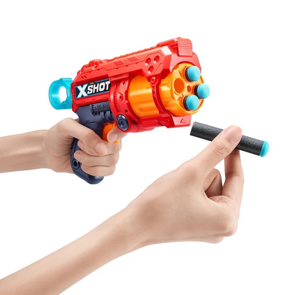 X-Shot Combo Blaster Pack 2x Fury 4 multifärg