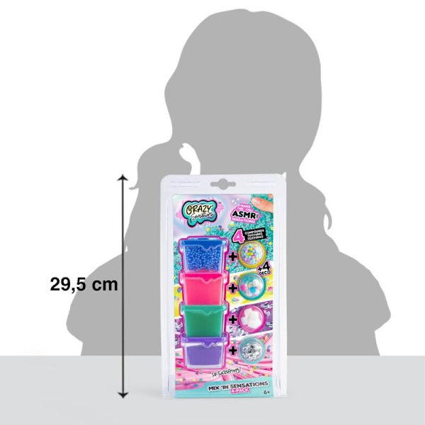 Crazy Sensations Mixin Sensations 4-pack multifärg