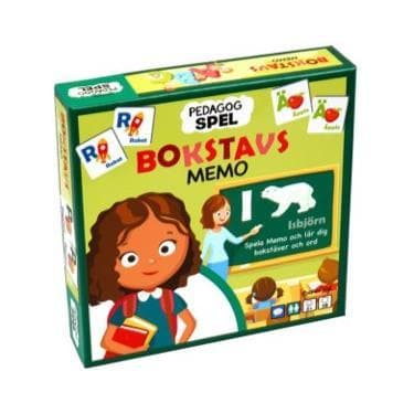 Pedagog Spel Bokstavsmemo multifärg