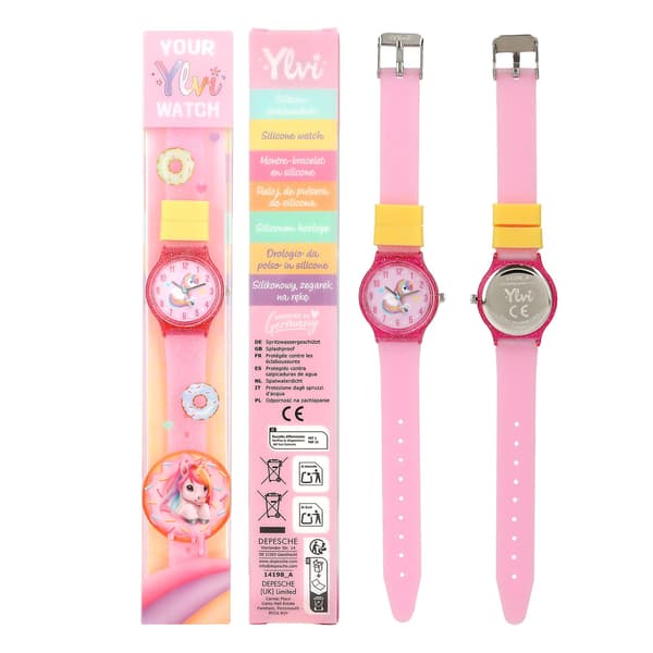 Ylvi Armbandsur Rosa multifärg