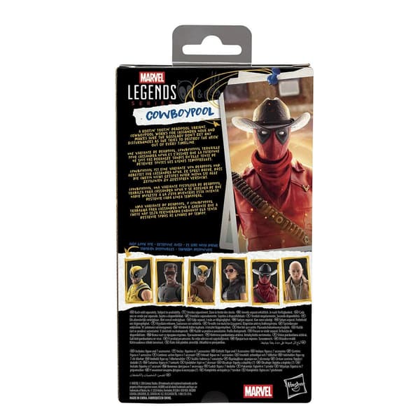 Marvel Legends Series Figur Cowboypool multifärg
