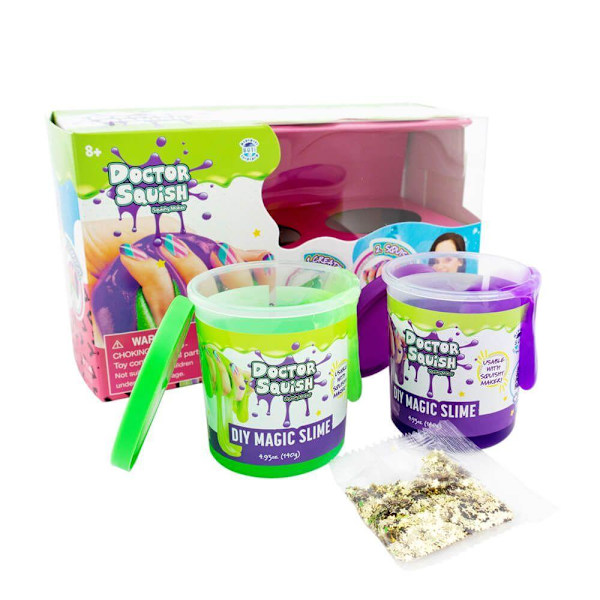 Doctor Squish DIY Magic Slime Set multifärg