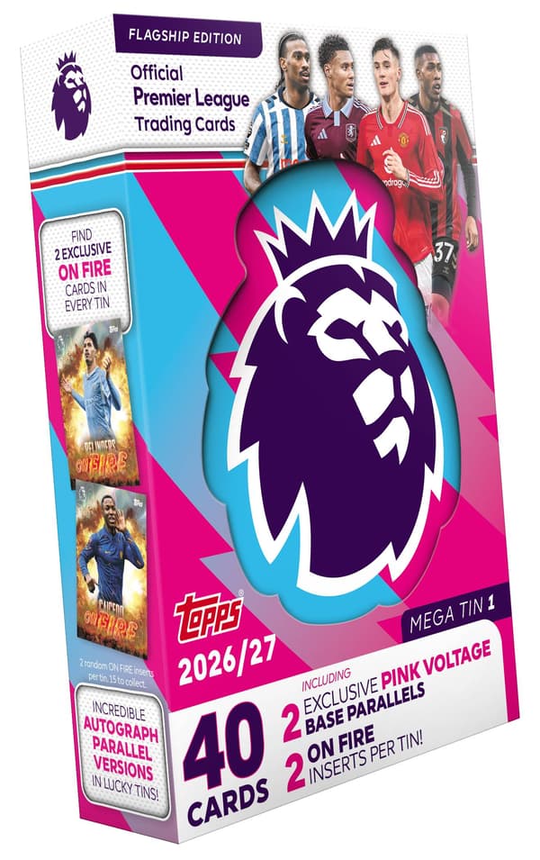 Topps Premier League 2026/27 Mega Tin #1 multifärg