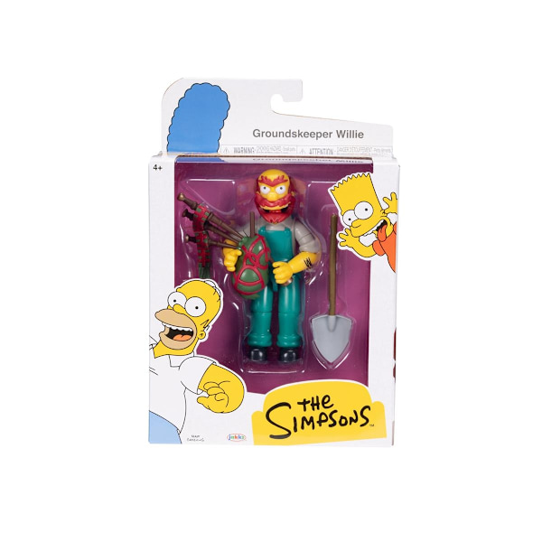 The Simpsons Figur Groundskeeper Willie 13cm multifärg