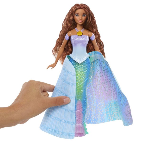 Disney Little Mermaid Transforming Ariel Docka multifärg