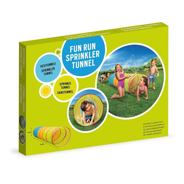 Fun Run Sprinkler Tunnel multifärg