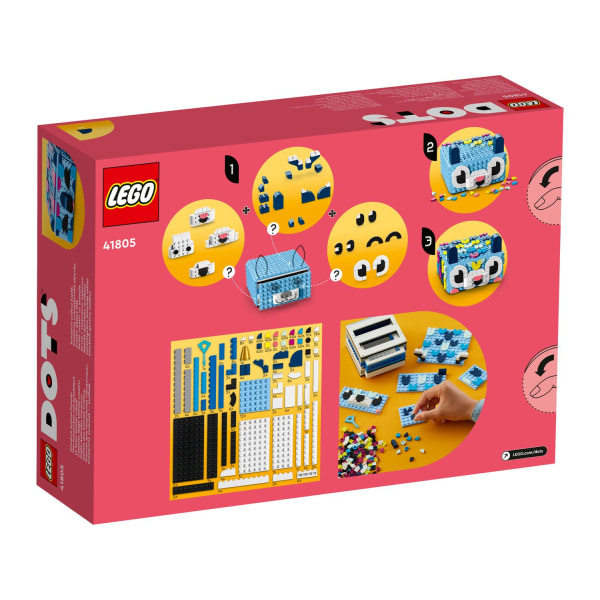 LEGO® DOTS Kreativ djurlåda 41805