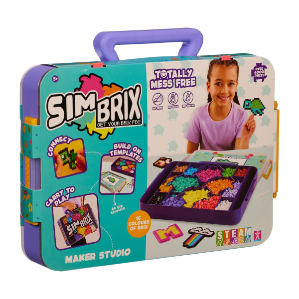 SimBrix Maker Studio Väska 4000 bitar multifärg
