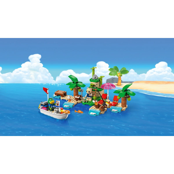 LEGO® Animal Crossing™ Båttur till ön med Kapp'n 77048 multifärg