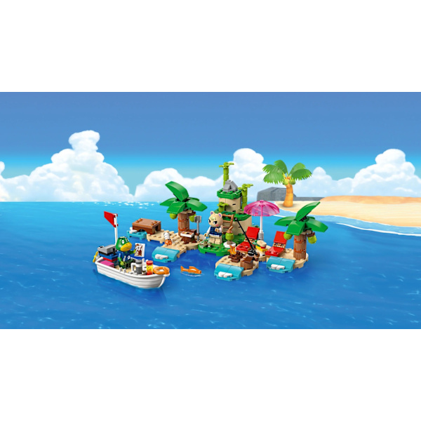 LEGO® Animal Crossing™ Båttur till ön med Kapp'n 77048 multifärg