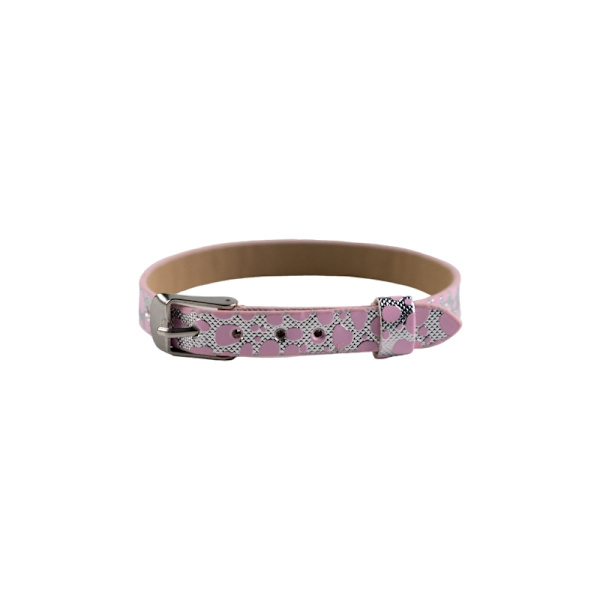 Armband 8mm Dalmatiner Rosa multifärg