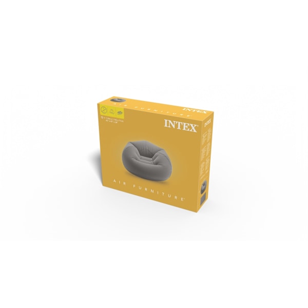INTEX Beanless Bag Chair Uppblåsbar Fåtölj