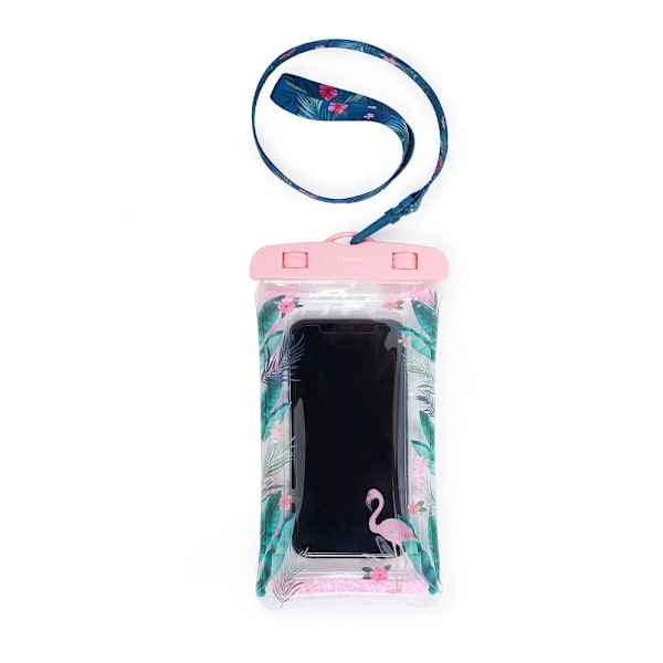 Vattentätt fodral till mobiltelefon Flamingo