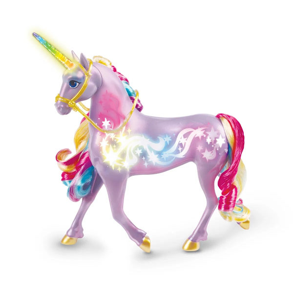 Unicorn Academy Rainbow Light-Up Wildstar 28 cm multifärg