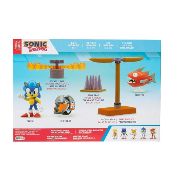 Sonic Classic Diorama Set multifärg