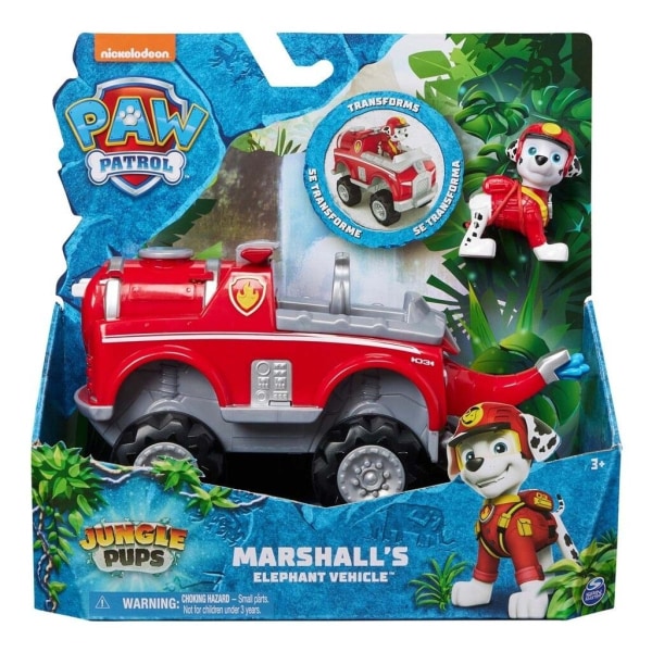 Paw Patrol Jungle Pups Fordon Marshall multifärg