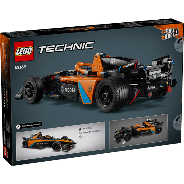 LEGO® Technic NEOM McLaren Formula E racerbil 42169 multifärg
