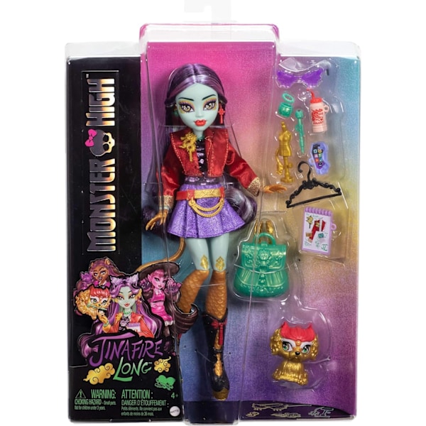 Monster High Docka Jinafire Long MultiColor