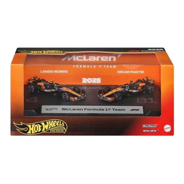Hot Wheels Premium F1 2-Pack 1:64 McLaren multifärg