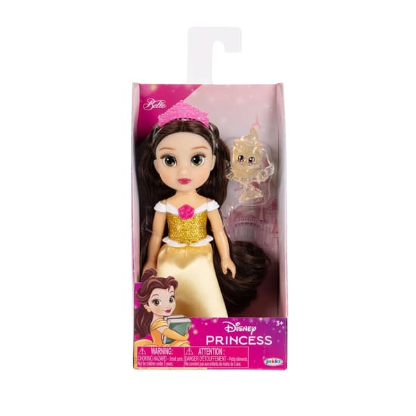 Disney Princess Belle Docka 15cm multifärg