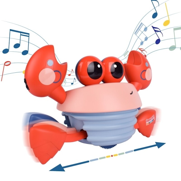 Happy Baby Musical Crawling Crab multifärg