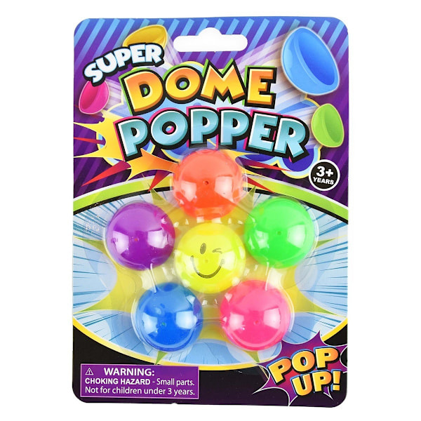 Popper 6-pack multifärg