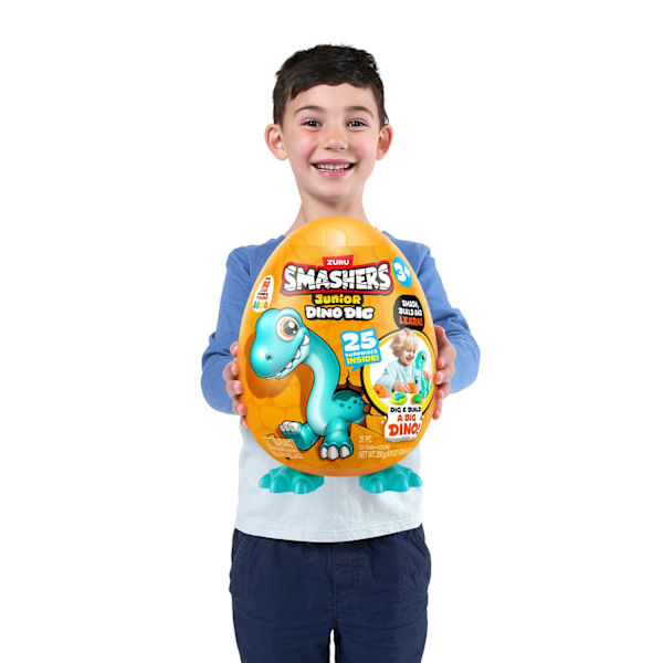 Zuru Smashers Junior Dino Dig Egg Large 25 delar multifärg