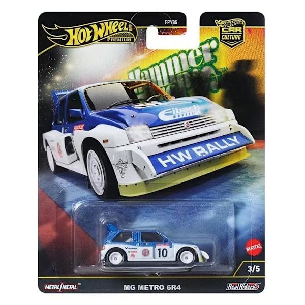 Hot Wheels Premium 1:64 Car Culture MG Metro 6R4