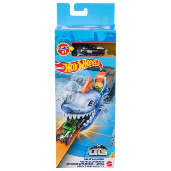 Hot Wheels City Shark Launcher