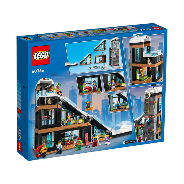 LEGO® City Skid- och klättercenter 60366