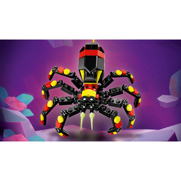 LEGO® Creator 3in1 Vilda djur: överraskande spindel 31159
