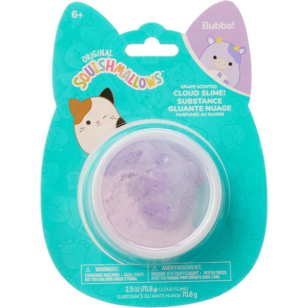 Squishmallows Cloud Slime Bubba multifärg
