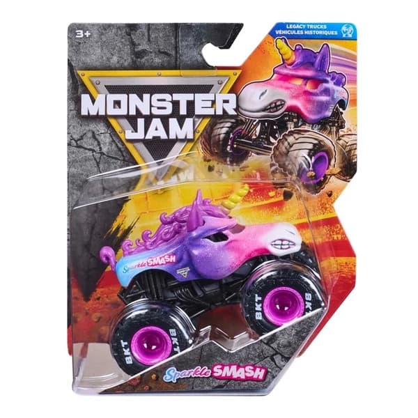 Monster Jam 1:64 Sparkle Smash multifärg