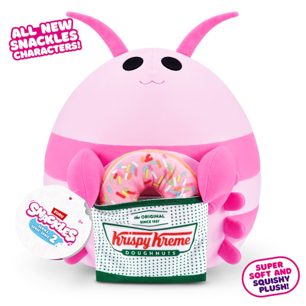 Snackles Mjukdjur 8" serie 2 Lily (Krispy Kreme) multifärg