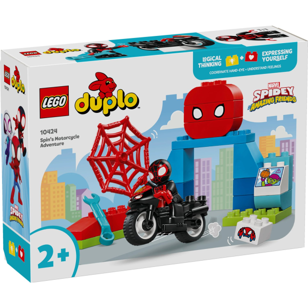LEGO® DUPLO® Marvel Spins motorcykeläventyr 10424 multifärg