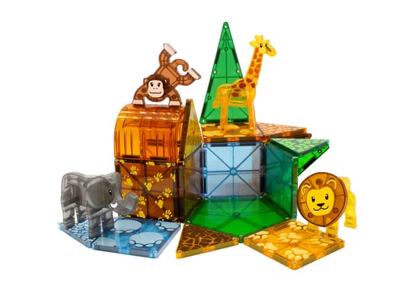 Magna-Tiles Safari Animals 25 delar multifärg