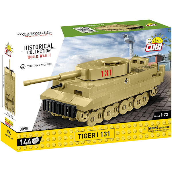 Cobi Tiger I 131 1:72 3095 multifärg