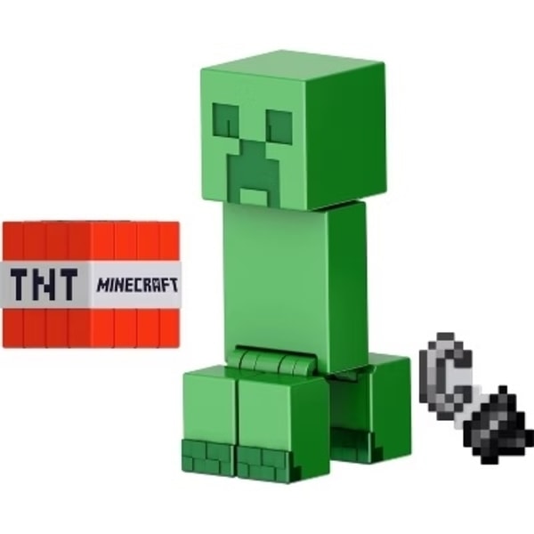 Minecraft Figur Creeper multifärg