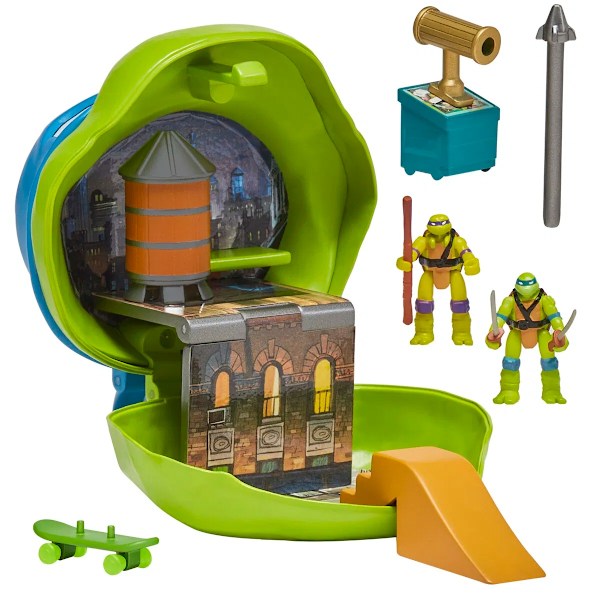 Turtles Big Mouth Huvud Lekset Leonardo multifärg