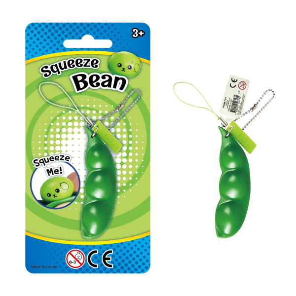 Squeeze Bean Fidget Pea Pod