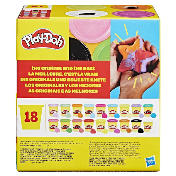 Play-Doh Imagine Anything 18-pack multifärg