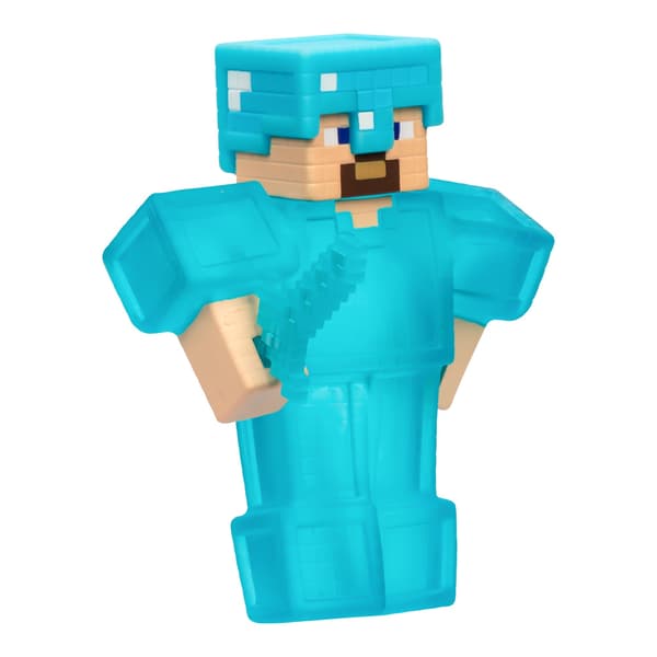 Goo Jit Zu Minecraft Steve with Diamond Armor Sword multifärg