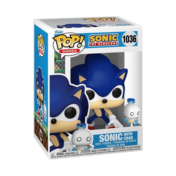 Funko POP! Games Sonic with Chao 1036 multifärg
